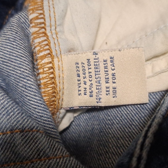 CAbi #222 Laguna Slim Boyfriend Jeans Women's Midrise Straight Leg Size 27 - Picture 7 of 8